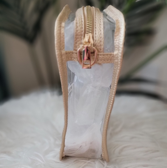 NWT Clear and Gold Game Day Purse - Picture 6 of 7